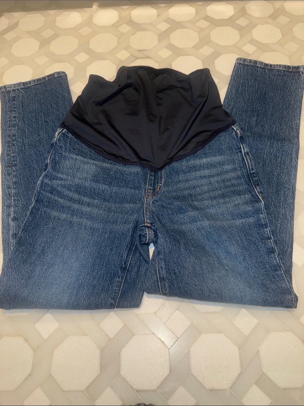 Madewell The Maternity Perfect Vintage Jean Over the Belly Size 25 Straight Leg